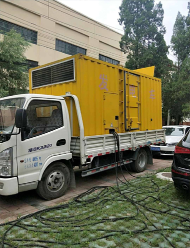 鹤山发电车出租-柴油发电机组排烟系统设计要求及其考虑因素