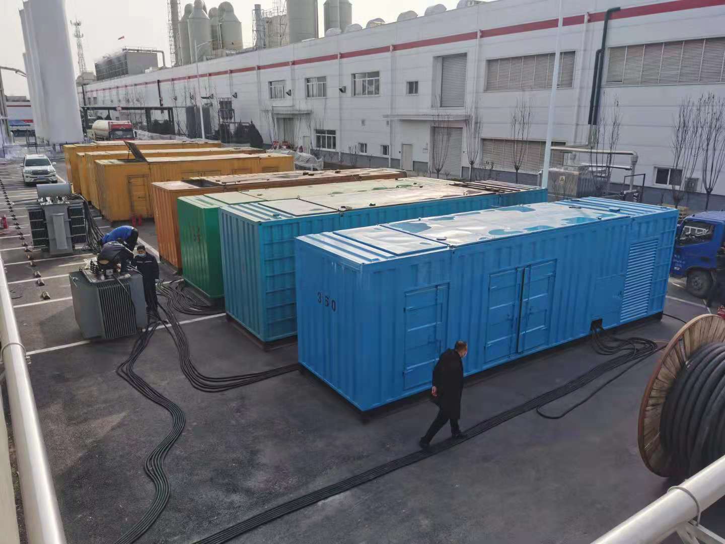 鹤山出租发电机-柴油发电机组三相采用什么接法